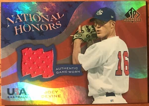 2004 SP Prospects National Honors USA Jersey Joey Devine #NH-JD Team USA - Picture 1 of 2