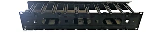 APC AR8600 2U x 4" Black Horizontal Cable Managing Assembly NetShelter - Picture 1 of 3