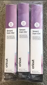 Cricut Smart Iron-On Vinyl Holographic BLUE 13 in x 36 in, Pack Of 3 Boxes NEW - Picture 1 of 5