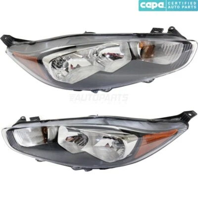 Juego de 2 luces delanteras izquierda y derecha para Ford Fiesta 2014-19 Foto 1 de 4