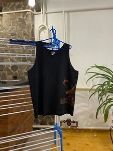 Vintage 2011 Harley Davidson Flamable Eagle Sleeveless-Shirt Size L - Bild 1 von 10