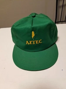 Vintage Aztec Corn Seed Green Adjustable Strapback Hat, Farming! - Picture 1 of 6