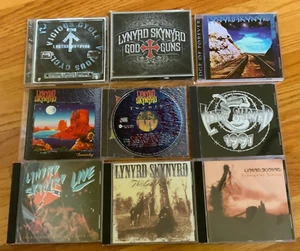 8-CD/DVD Lot Later-Era Lynyrd Skynyrd Autographed Signed Hughie Thomasson Outlaw - Picture 1 of 14