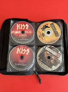 Estuche de transporte Case Logic con cremallera con 50+ DVD películas surtidas sin probar - Imagen 1 de 7