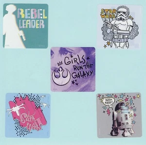 15 Star Wars Rebel Leaders - Large Stickers - Party Favors - Picture 1 of 1