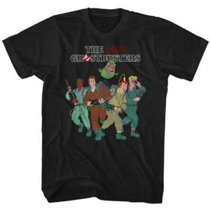Camiseta para hombre The Real Ghost Busters The Whole Crew Ready To Bust Some Ghost - Imagen 1 de 5