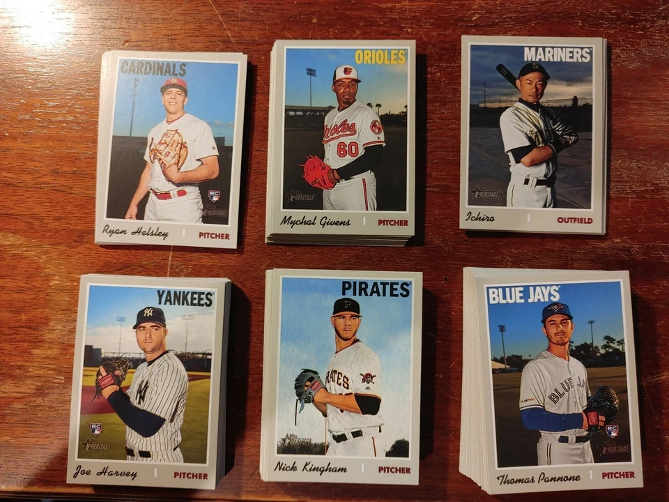 2019 Topps Heritage high numbers 501-725 Pick from drop down - Image 1 of 1