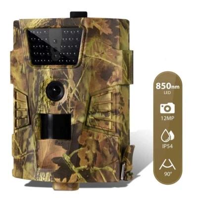 1080P Hunting Camera Night Vision 12MP Game Trail Wildlife Trigger Scouting - Image 1 of 4