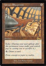 Urza's Blueprints *Rare* Magic MtG x1 Urza's Legacy SP