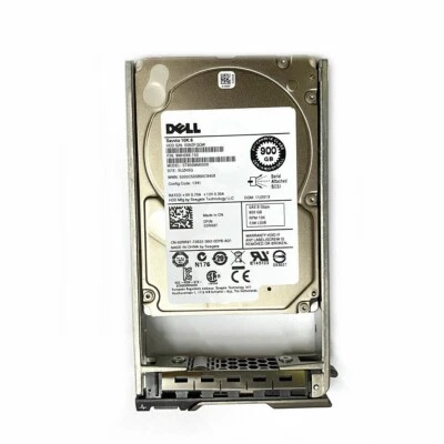 Dell 2RR9T 02RR9T 900GB 10K 6Gb/s 64MB Cache 2.5" SAS ST900MM0006 HDD With TRAY - Image 1 of 4