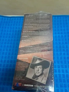10 Star-Studded Westerns 10 Hours Action 3 VHS Tapes Questar David Sharpe Zane - Picture 1 of 3