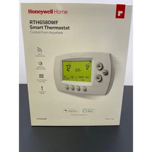 Honeywell Home Smart Thermostat RTH6580WF Control Anywhere SKU 4377 - Picture 1 of 5