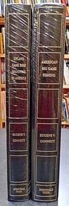 2BK Set: Upland Game Bird Shooting & American Big Game Fishing Derrydale Connett - Foto 1 di 3
