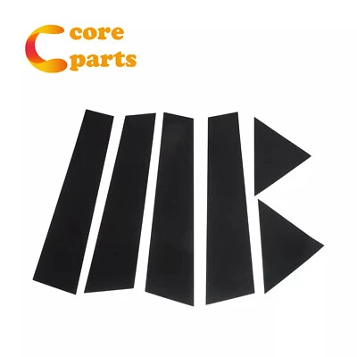 Juego de postes de pilar moldura de puerta kit de cubierta de piano para 05-10 Chrysler 300 Dodge Magnum Foto 1 de 4