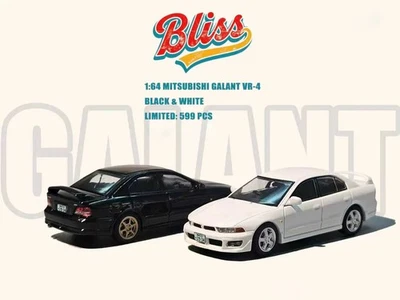 Modellino auto pressofuso BLISS 1:64 Mitsubishi Galant VR-4 (2 colori) 1/64 - Immagine 1 di 4
