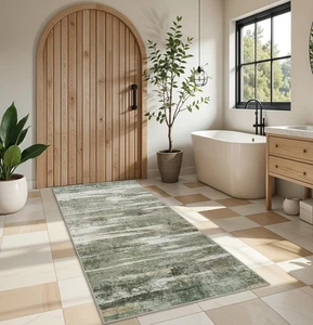 Breite 3x6 Küchenteppiche Waschbar - Modern Abstrakt Flur Läufer Teppich Ultra Sof... - Bild 1 von 7