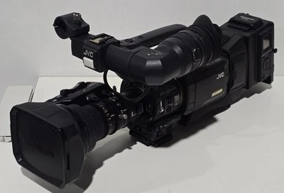 JVC ProHD  GY-HD200U HDV 720p Video Camera with KA-MR100G SxS Recorder Low Hours - Image 1 of 4