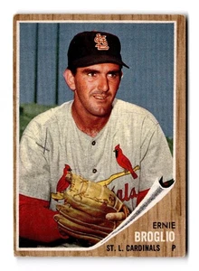 1962 Topps #507 Ernie Broglio - Picture 1 of 2