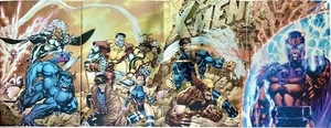 Marvel Comics X-Men 1991 #1 Jim Lee Exclusive Connecting Cover Virgin Foil Cover - Picture 1 of 2