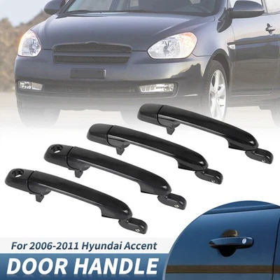 Outside Exterior Door Handle For Hyundai Accent 2006 2007 2008 2009 2010 2011 Foto 1 de 4