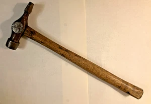 Vintage  Carpenters Cross Pein Peen Hammer, 8 oz., 10.5" Shaft (AT) - Picture 1 of 5