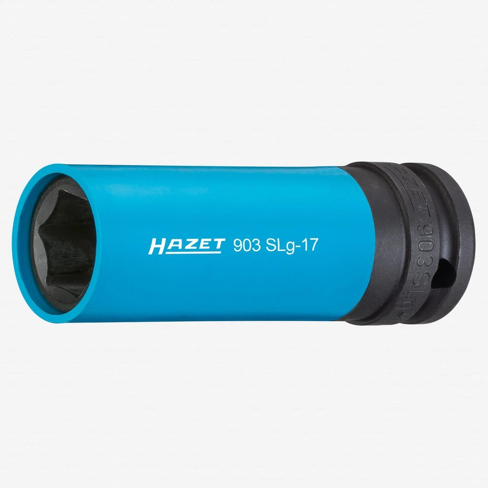 Hazet 903SLG-17 Enchufe de impacto (6 puntos) 17 mm x 1/2" Tuerca de impacto Enchufe con P Foto 1 de 1