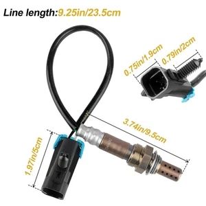 Aluminum Down Sensor Oxygen Upstream&Sport Equinox 2.4L  Chevy Captiva 2Pcs θ - Picture 1 of 12