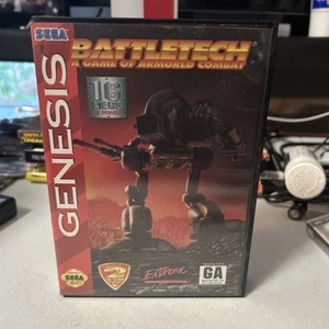 BattleTech: A Game of Armored Combat (Sega Genesis, 1994) komplett mit Handbuch - Bild 1 von 3