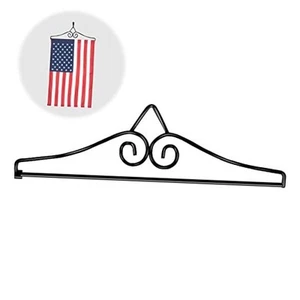 Garden Flag Wall Hanger Indoor and Outdoor, Garden Flag Holder, Banner Hanger - Picture 1 of 8