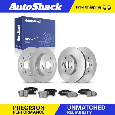 Front Rear Brake Rotors Ceramic Pads for Acura TSX 2003-2007 Honda Accord Foto 1 de 4