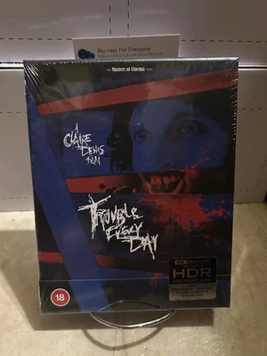 Trouble Every Day 4K Limited Edition Slip UHD Blu-ray (UK)[2001] Ships Next Day Foto 1 de 4