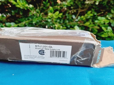 Brizo BT01201-GL 20" Línea de Suministro de Metal, Luxe Gold *NUEVO* Foto 1 de 4