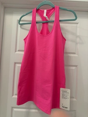 Camiseta sin mangas Lululemon Cool Racerback talla 10 rosa RAGL nueva con etiquetas Foto 1 de 3