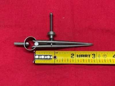 Starrett 277-3 Toolmakers' Spring-Type Divider, 3" Solid Nut  In Stock - Image 1 of 3