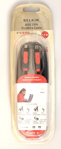 PRL) FIREWIRE CAVO CABLE KABEL IEEE 1394 4 PIN TO 4 DIGITAL CAMERA PC MP3 VIDEO - Bild 1 von 1