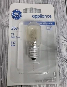 1 NEW GE 25-Watt LIGHT BULB 10692 Appliance Bulb Intermediate Base T7 1CD - Picture 1 of 2