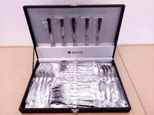 SNOW PEAK Lucky Wood Collaboration Cutlery Set camp BBQ New - Picture 1 of 7