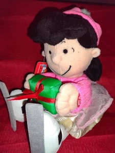 ERDNÜSSE LUCY COYNES EISSCHUHE TANZEN ANIMIERTES MUSIKALISCHES PLÜSCHTIER WEIHNACHTSETIKETTEN - Bild 1 von 20