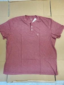 American Eagle Hombre Talla 3XL Camiseta 3 Botones Rojo - Imagen 1 de 6