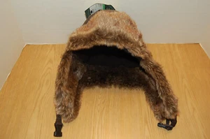 SOMBRERO TRAMPERO LIFE MARRÓN CUERO/PIEL MARRÓN - TALLA M/L - NUEVO CON ETIQUETAS - Imagen 1 de 6