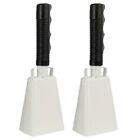 With Handle Hand Cow Bell 23725Cm 2Pcs Anniversary Christmas Cowbell Events