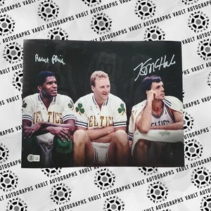 Robert Parrish & Kevin McHale Signed 11x14 Photo Celtics Beckett Witnessed COA - Picture 1 of 1