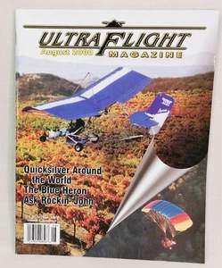 Ultraflight Magazine August 2000 (Ultra light flying) The Blue Heron  - Bild 1 von 5