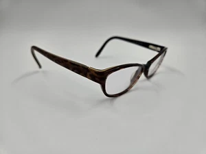Jennifer Lopez JL261 Eyeglasses Frame Brown Tortoise RG1 135 HM Used JLO - Picture 1 of 10