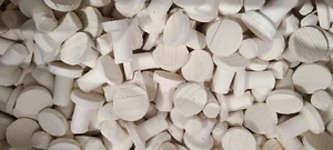 50 Scraped Ceramic Rounds 3/4” Frag Plug Disks Aquarium Coral Holder Rock LPS - Picture 1 of 1