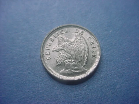 Chile 5 Centavos Condor 1923 UNC #69800 Cover