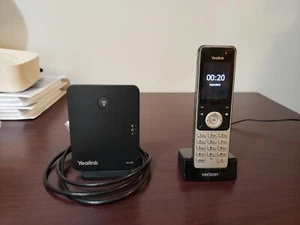 Yealink W56H Cordless DECT IP 2.4in Phone and Base Station - Bild 1 von 9