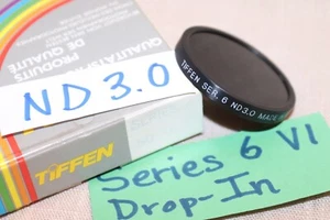 NEW Vtg TIFFEN Series 6 VI ND3.0 FILTER Drop-IN Ser. 6 ND3 10Stop NeutDens LAST - Picture 1 of 10