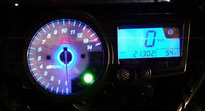 led clock upgrade kit lightenUPgrade PURPLE SUZUKI GSXR 600 K4 K5 - Picture 1 of 2
