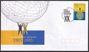AUSTRALIA - 2005 'CENTENARY of ROTARY INTERNATIONAL' Self Adhesive First Day ... - Picture 1 of 1